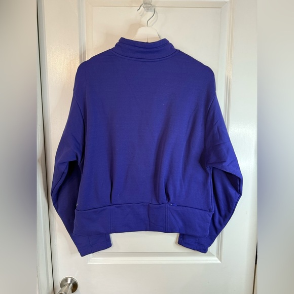 Athleta Women’s Purple Altitude Polartec Pullover Sweatshirt - Size Large - Picture 4 of 11